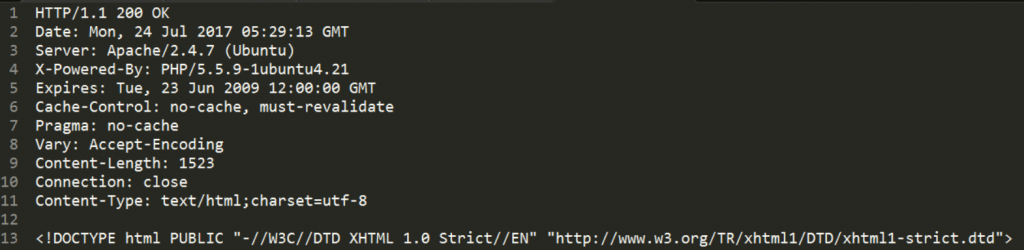Breakdown of HTTP Messages | War Room